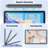 Black Stylus Pen for iPad, 35 Mins Fast Charging for Apple Pencil, Palm Rejection, Tilt Sensitivity, Works for