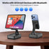 JTEMAN Cell Phone Stand with Bluetooth Speaker,HD Sound Adjustable Phone Holder,Birthday Gifts for Men Women, Cool Tech