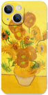Sunflower iPhone 14 Plus Case for Women, Van Gogh Aesthetic Art Cute Waterproof Protective Case (6.7 inch)