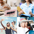 CISID 4PCS) Cell Phone Holder for Hand, Phone Finger Holder Loop Strap Grip with Stand for Phone Suitable for iPhone