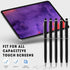 FIRCRE 15 Pack Pens-2 1 Stylus Pens for Touch Screens Stylus Pen Compatible with Phone Tablets Kindle and Black Ink