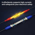 2 Pack 100ft (30M) 4K 4 100 Ultra HD BNC Video Cable Wire, Security Camera Extension Cable, All-in-One Siamese CCTV