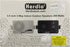 Herdio 3.5 Inch Passive Outdoor Speakers, 200W 3 Way Premium Mountable Wall Speakers, Black Pair