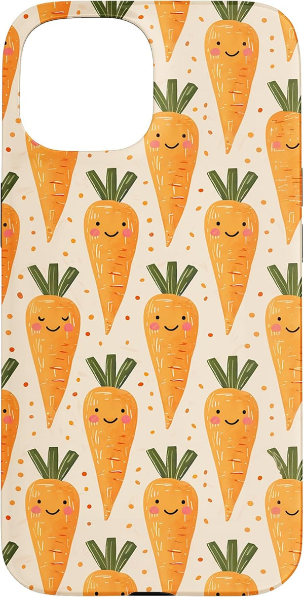Carrot Vegetable Vegan Vegetarian JM Carrot Case for iPhone 15