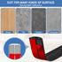Floor Cord Cover Self Adhesive Hider for Power Cord Protection Cable Management 20Ft (Black)