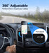 BelaGoods VIDA 8Magnet 360 15/14/13/12 BelaGoods Magnetic Car Phone Mount for Dashboard & Vent, Rotating Mini Phone