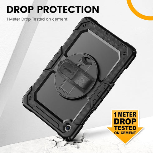 timecity A11+ A9+ 11 Inch Case for Samsung Galaxy Tab Plus / Plus - Heavy Duty Protective Cover with Screen Protector
