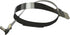 Black FFC USB C FPV Flat Slim Thin Ribbon FPC Cable USB Type-C 90 Degree to Standard USB A for Charging and Sync (40CM)