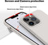 OTOFLY iPhone 13 Pro Case, Liquid Silicone Slim Protective Shockproof Cover with Anti-Scratch Microfiber Lining, 6.1