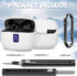 TAGRY X08 Wireless Headphone Case with LED Display Window - Silicone Protective Cover with Keychain