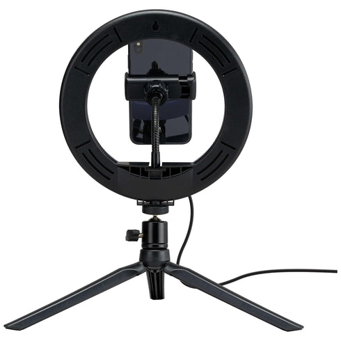 GPX TPDL801B Tripod with Light Ring