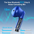 Wireless Earbuds, Bluetooth 5.3 Earbuds Stereo Bass, Noise Cancelling Mic, IP7 Waterproof Sports Earphones, 32H Playtime