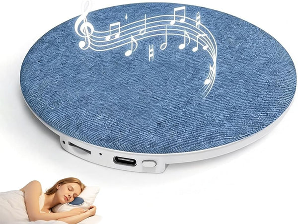 LIDEEYA Pillow Speaker, Bluetooth Pillow Speaker for Sleeping with White Noise, Under Pillow