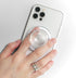 OnTheGrip Transparent Mobile Phone Grip Stand Holder - Compatible with MagSafe