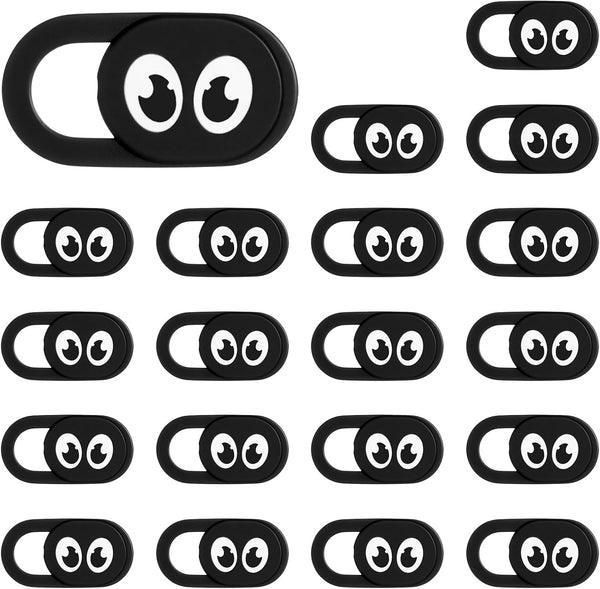 HJZHII 20 Pcs Webcam Cover Slide, Ultra Thin Laptop Camera Cover Universal Web