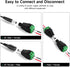 CITYORK 12V 7900mAh DC5521 12V 12V Lithium Battery with Charger, Male Connector, Rechargeable Battery for Devices, DIY