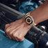 Rubber Band for Apple Watch 49mm 46mm 45mm 44mm 42mm, Luxury Silicone Sport Bands for Men iWatch Ultra & Series