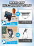 CALDEVER Gifts for Mothers Day Teens Kids Men Women Gifts: Thumbs Up Lazy Phone Stand Holder for Desk Funny Gadgets