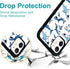 Blue Shark Art Animal Design Case for iPhone 15, Soft TPU Hard Back, Shockproof
