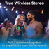 Tyler MP3 Wireless Bluetooth Speaker RGB Lighting Long Range Rechargeable Boombox USB AUX Inputs Fm Radio Sound & Bass