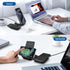 Wireless Charger, 2 in 1 Dock Stand, Foldable 20W Fast Charging for iPhone 15 Pro 14 13 12 11 Pro Max XS, AirPods,