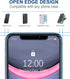 Arae 3 Pack HD Tempered Glass Screen Protector for iPhone Xr/iPhone 11, Anti Scratch, Works with Most Cases