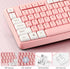 Full-Sized Wired Keyboard with Numeric Keypad - Silent-Touch Chiclet Keyboard