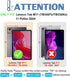 Lenovo Tab M11 11 inch 2024 Case with Keyboard, 7 Color Rainbow Backlight Detachable Bluetooth Keyboard Cover