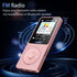 RUIZU 64GB MP3 5.3, 1.8" 80H 128GB Player with Bluetooth Screen Portable Music Player, FM Radio, Voice Recording