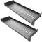 JINGCHENGMEI 2 Pack of 1U Vented Cantilever Server Rack Mount Shelf 6" (154mm)