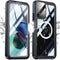 Moto G Power 5G 2024 Waterproof Case, IP68 Military-Grade Shockproof Dustproof Full Body Protective Case (Black)