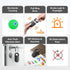 MOMAX Key Finder Tracker Tag Smart Personal Alarm Rechargeable Tracking Device with SOS Alert & LED Strobe, Find My