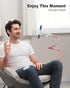 SAIJI Gooseneck Phone Stand for Bed, Lazy Bracket Cell Phone Holder Long Arm Clip Clamp Mount for Filming, Compatible with 4.0-6.5'' Mobile Cell Phone Stand Document Camera Nintendo Switch (Rose Gold)