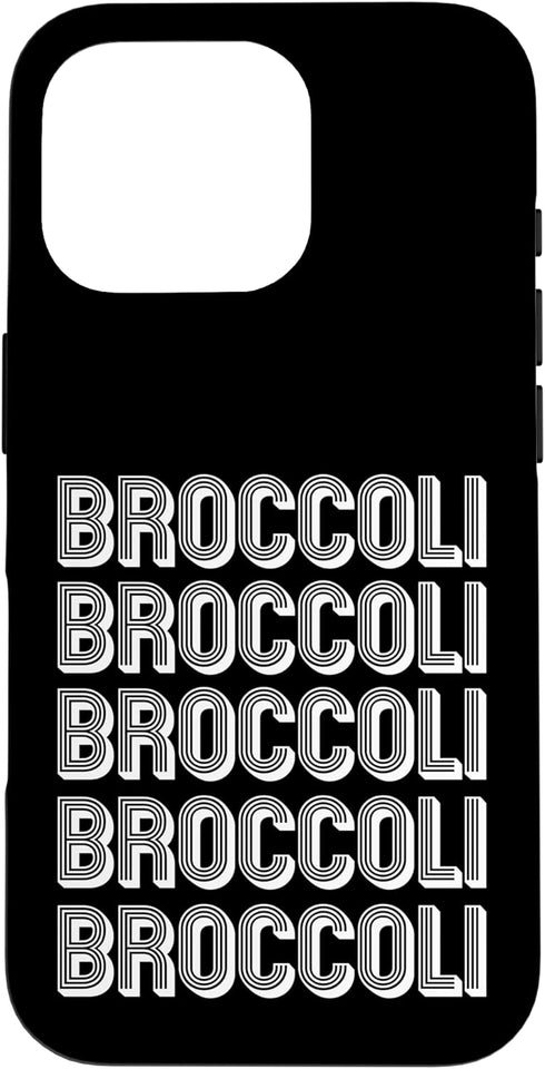 Eat Broccoli Apparel Eat Broccoli Case for iPhone 16 Pro