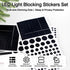 Brvlsoc Vinyl Webcam Covers Restickable Privacy Stickers for Laptop, Smartphone, Tablet, Smart TV & Game Console Black