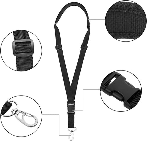 TXEsign Adjustable Remote Controller Lanyard, Detachable Padded Neck Strap for DJI Drone Phantom 3 4 Pro Inspire