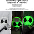 Compatible with Apple Airpods 2nd/1st Generation Case Cover, 3D Luminous Airpod Case with Cleaner Kit and Keychain