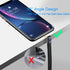 QIANRENON 240W USB4.0 C Male to 90° Angle Type C Male Fast Charging Cable, 40Gbps USB Type C 4.0 for Power Bank