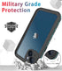 Waterproof Shockproof Case for iPhone 13, Full-Body Sturdy Cover with Camera Lens Protector and Built-in Screen