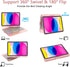 TaIYanG iPad 10th Generation Case with Keyboard, 10.9" 2022, 360° Rotatable Touch Keyboard, Pencil Holder, Touch