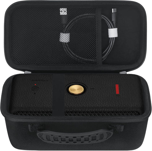 Carrying Case for Marshall Middleton Portable Bluetooth Speaker, Protective Bag with Extra Mesh Pocket for Charging