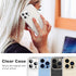 JJGoo Clear iPhone 13 Pro Case, Transparent Soft Shockproof Slim Thin Bumper Cover Phone Case