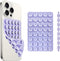 Double Sided Silicone Suction Cup Phone Case Mount, Hands-Free Strong Grip Holder for Selfies and Videos