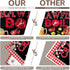 YCUCUEI 72x43inch Crawfish Boil Theme Backdrop Lobster Seafood Banner Background BBQ Beer Outdoor Party Decorations