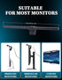 USB Powered Monitor Light Bar, Eye Caring LED Screen Light for Workspace, Dimmable Minimalist Lamp, Touch Control for