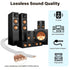 14 30 14/2 CL2 HiFind Premium Gauge Flat Speaker Cable Wire Ft White, OFC Electrical Low Voltage Audio Wire AWG, Thin