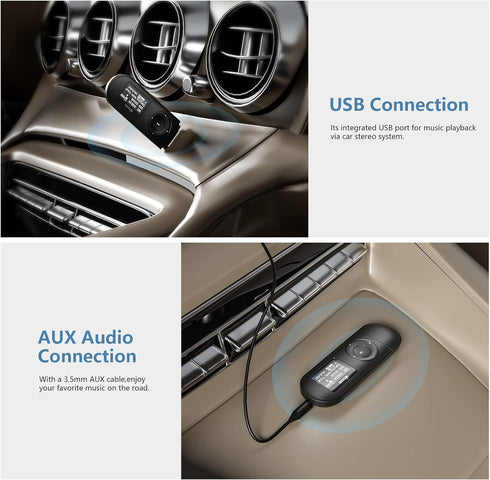 idoooz U2 USB Mp3 Player with FM Radio, 8GB Expandable to 32GB, Music Player for Running, Gym, Sports