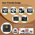 ZENIKO ZF08 zv1f/Nikon/Fuji/Panasonic 5 440 6500K 3s Mini Camera Flash Speedlite for Canon/Sony Olympus - Power Levels