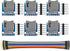 6Pcs Mini SD TF Card Module for Micro SD Card, Micro SDHC Card, Support for Arduino UNO R3 MEGA 2560 Due