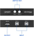 EEEKit 2 2.0 2 Pack Port USB Manual Sharing Switch Hub, Printer Scanner Splitter Adapter with USB A to B Cables
